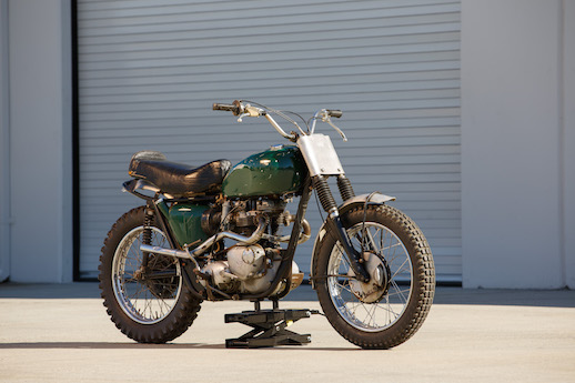 Steve McQueen’s 1963 Triumph Bonnveille Desert Sled