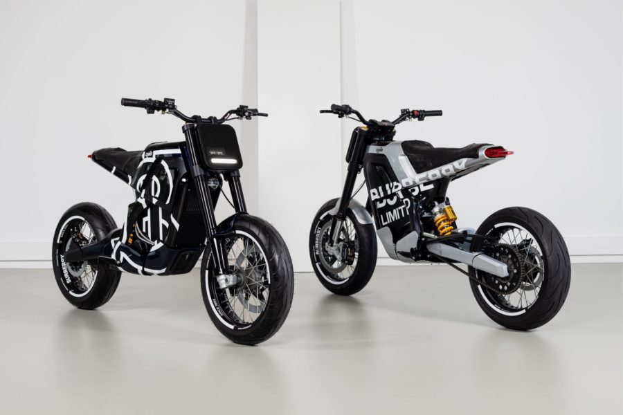 The new Limited Edition Burberry Collab electric Motorcycle from DAB Motors, complete with an exclusive limit of only 20 motorcycles available to the Moto masses