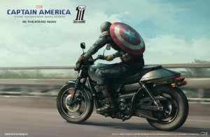 Captain America's Harley-Davidson Street 750