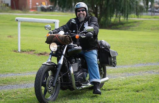 White Knights Alan "Colonel" Ray" ride