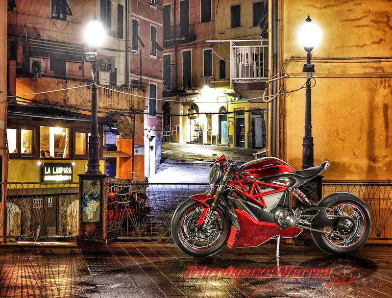 Designer suggests electric Ducati Monster