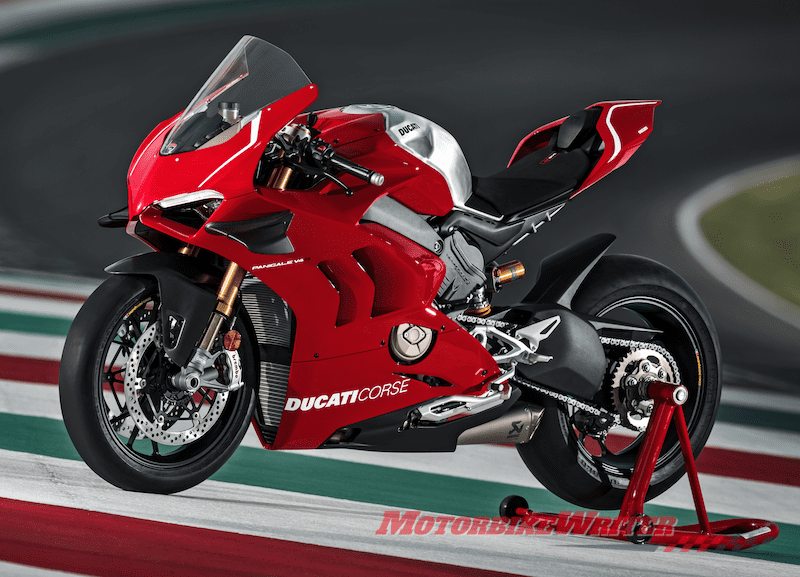 2019 Ducati range Panigale V4 R fourth recall