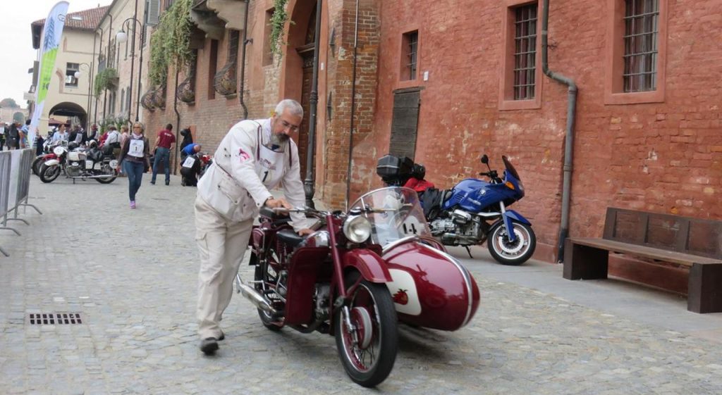 A rider preparing to attend the fifth annual Dario Sebaste Trophy