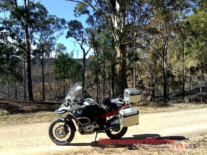 Bushfires BMW R 1200 GS