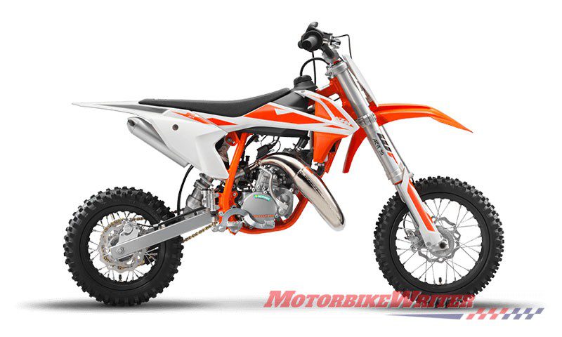 KTM 50 SX sticky throttle