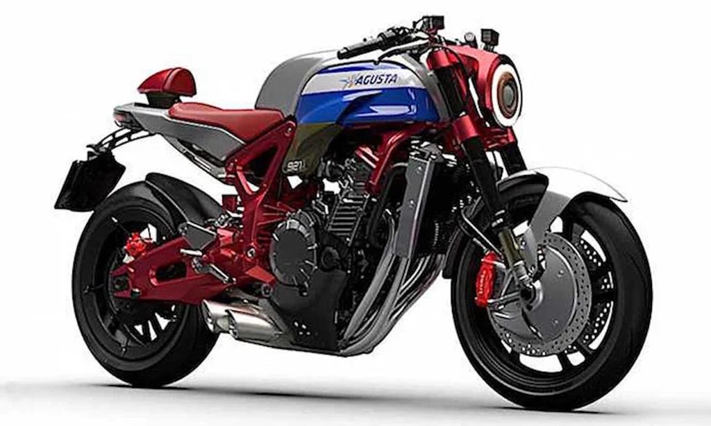 MV Agusta's new 921 S cafe racer concept, debuted recently at EICMA 2022. Media sourced from Bennetts.