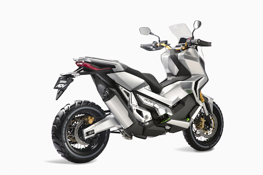 Honda City Adventure Concept scooter action