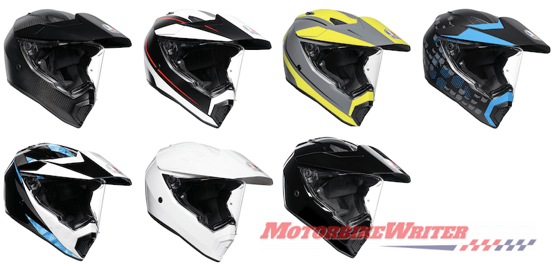 versatile new AGV AX9 helmet