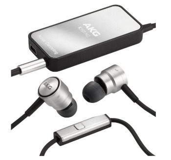 AKG K391NC High Performance Noise Cancelling In Ear Headphones with In Line Microphone and Digital Active Noise Cancellation