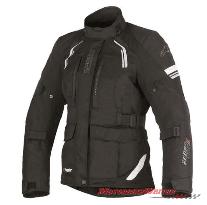 Alpinestars Stella Andes Drystar Motorcycle Jacket for riding a long distance