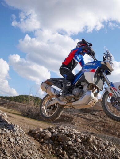 Aprilia's Tuareg Experience (2022's media). Media sourced from Aprilia's website.