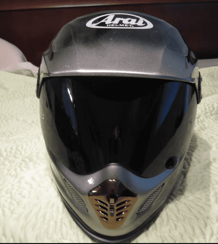 Arai XD3 extreme helmet in grey