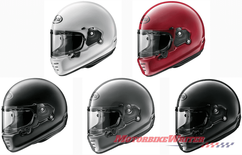 Arai Rapide Neo joins retro trend - webBikeWorld