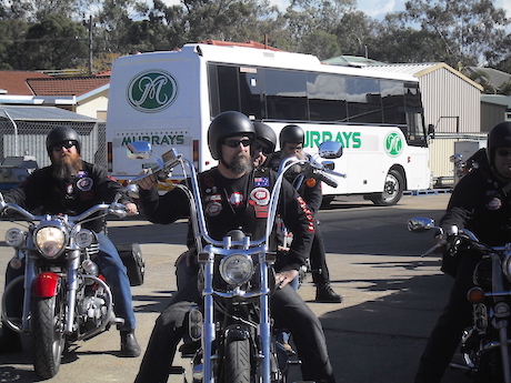BACA members on a ride