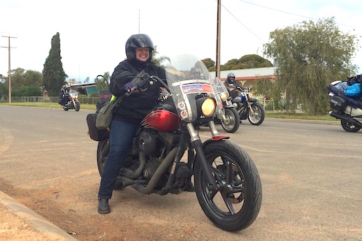 Mental Health Nurse and Black Dog Ride Michelle Jenkins 
