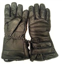best-nekid-cow-brand-black-leather-motorcycle-waterproof-cold-weather-year-round-insulated-gauntlets-guaranteed-riding-padded-gloves-insulated-women-men-unisex