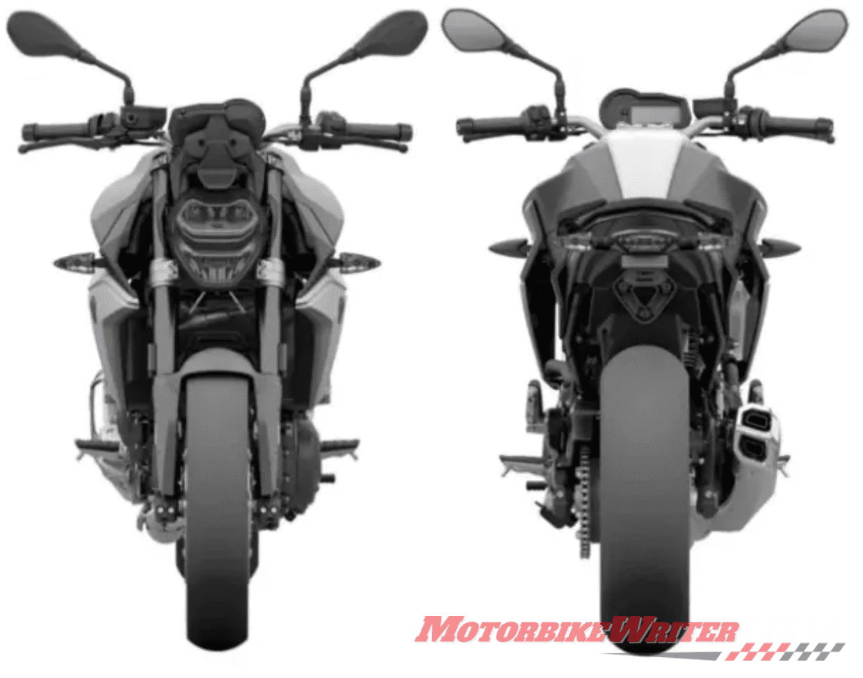 BMW F 850 R patent image