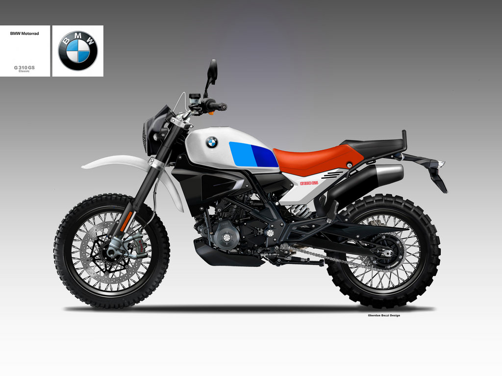 BMW G 310 GS classic variants