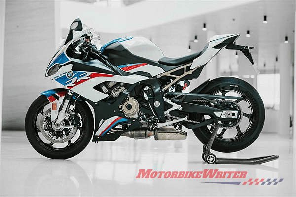 BMW S 1000 RR WP suspension