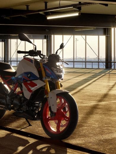 BMW's G 310 R. Media sourced from BMW.