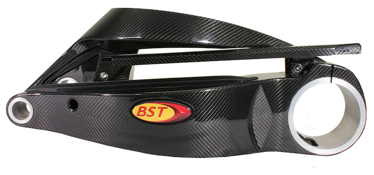 BST carbon fibre Swingarm