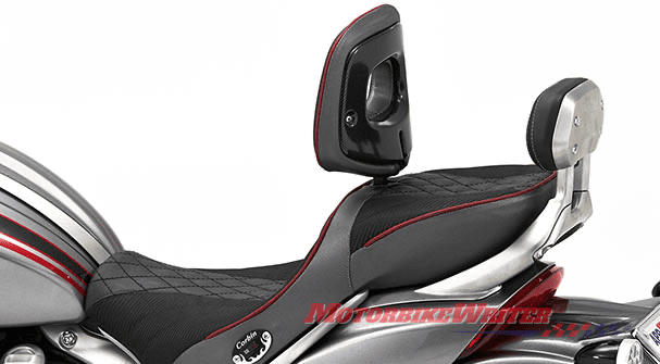 Pillion Backrests Corbin seats