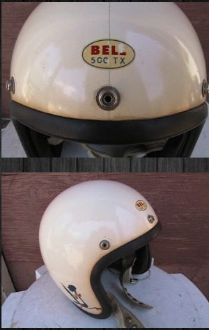 Bell 500TX Classic Helmet Nostalgia on Wheels