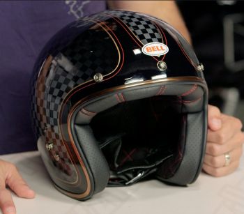 Bell Custom 500 Carbon RSD Motorcycle Helmet