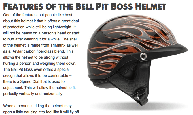 Bell Pit Boss Helmet Review