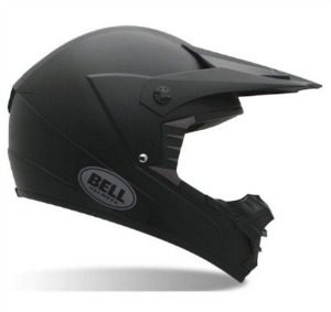 Bell Solid Men s SX 1 Off Road Dirt Bike Motorcycle Helmet   Matte Black