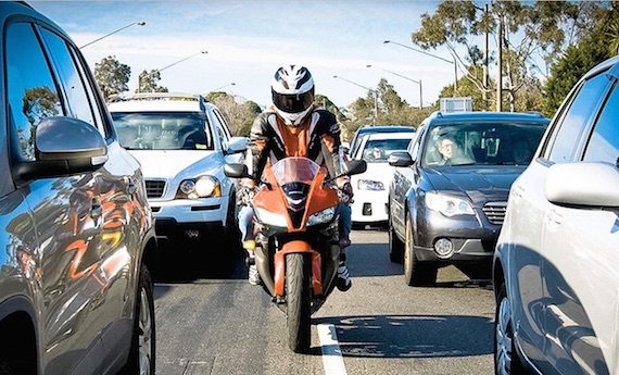 Austroads Better roads report lane filtering challenging