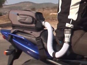 EntroSys BikeAir motorcycle air-conditioner