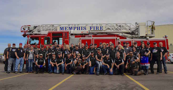 Black Dog Ride with Memphis FD