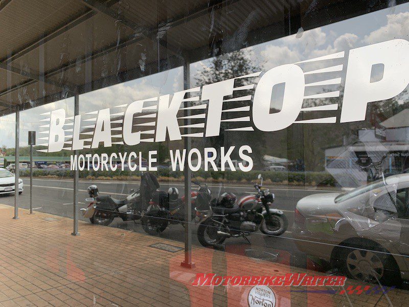 Blacktop Motorcycle Works museum