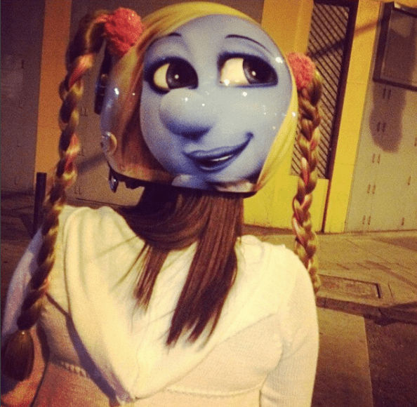 blue-smerf-with-pigtails