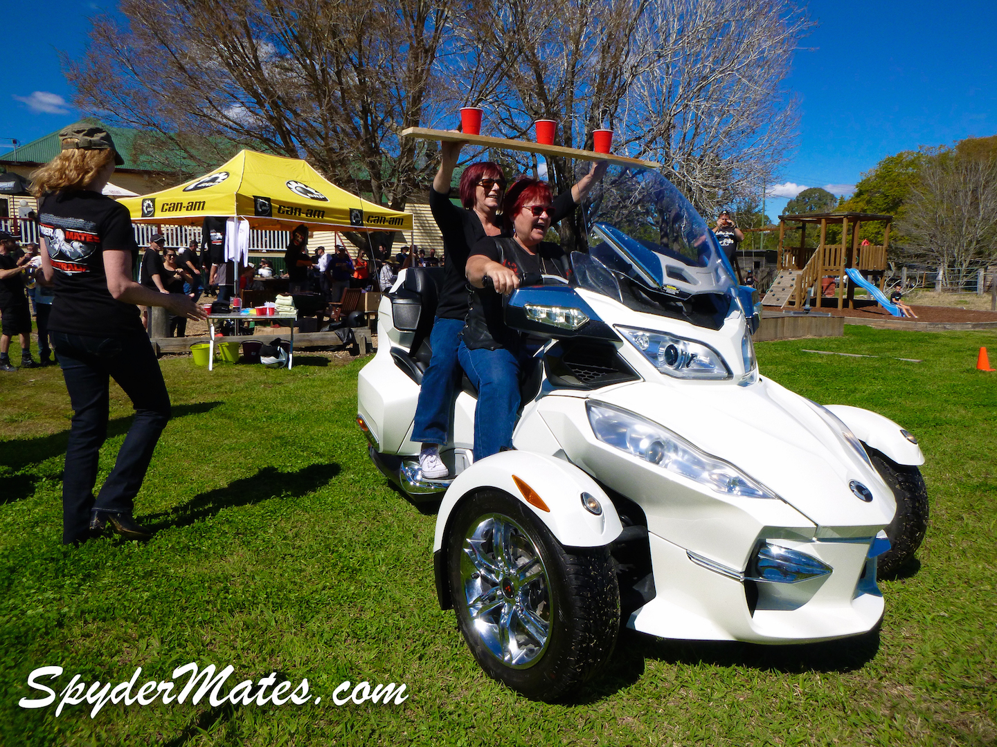 Mike Hatton Can-Am Spyder Olympics event