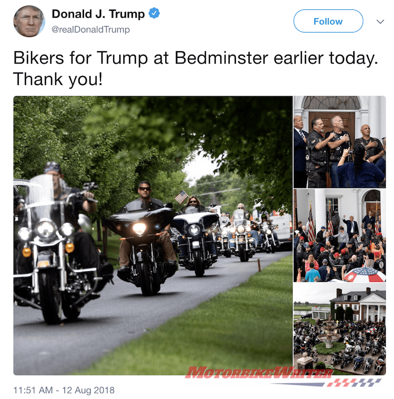 Will riders really boycott Harley-Davidson? Trump