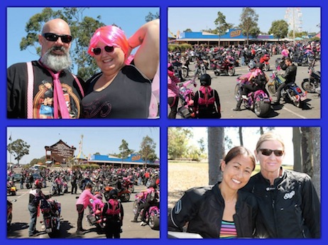 Bras n Bikes ride for cancer