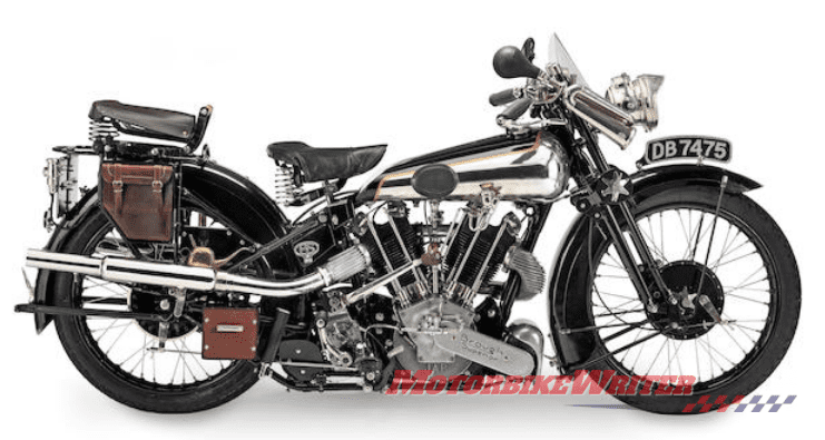 Brough Superior Dad’s Army, George & Mildred bike for auction