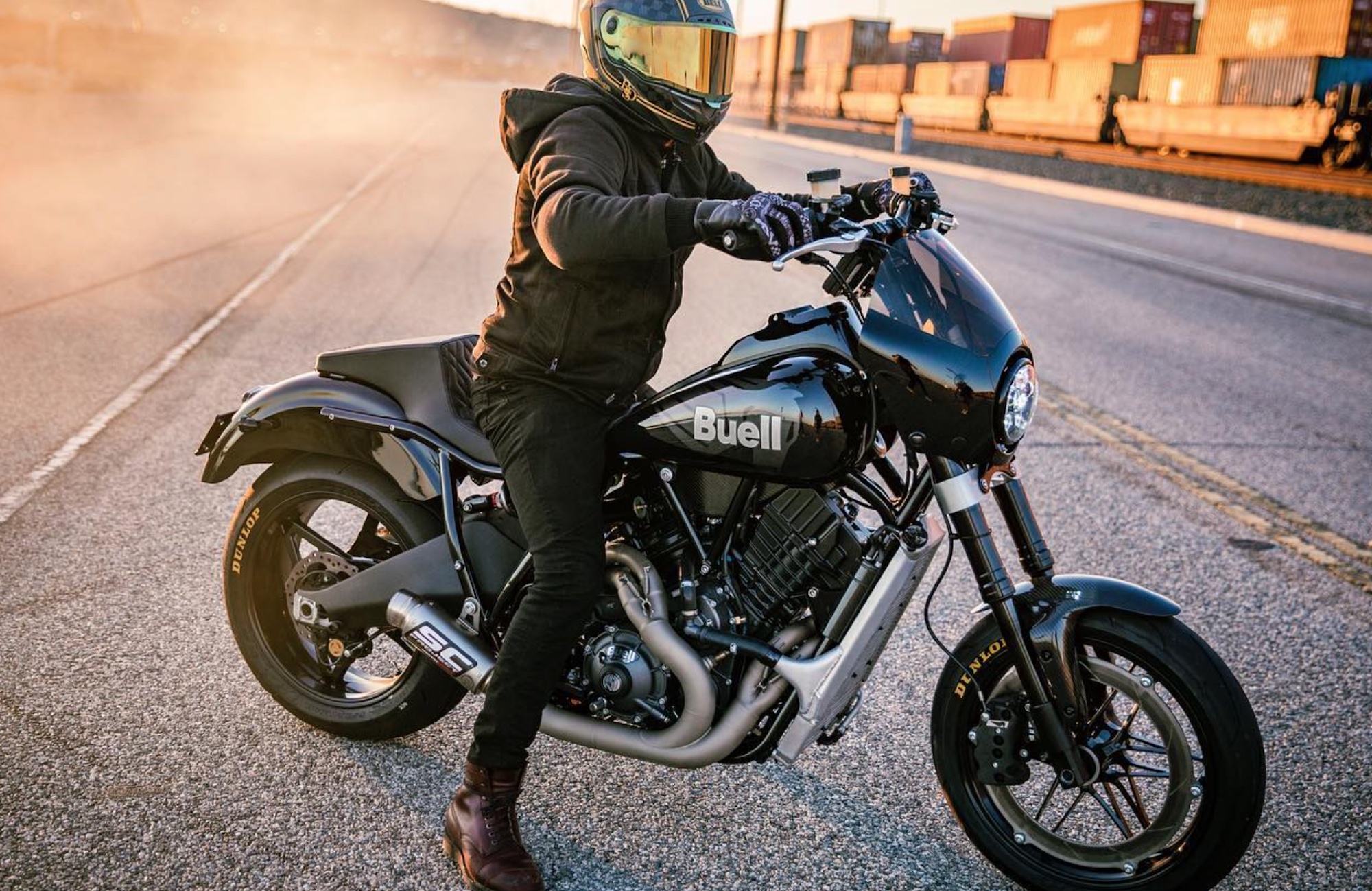 Buell's new bike, dubbed the Super Cruiser. Media sourced from Buell's recent press release.