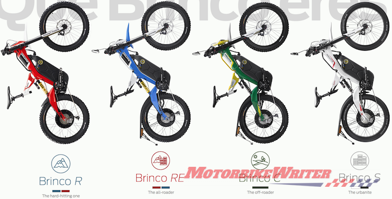 Moto-vélo électrique Bultaco Albero