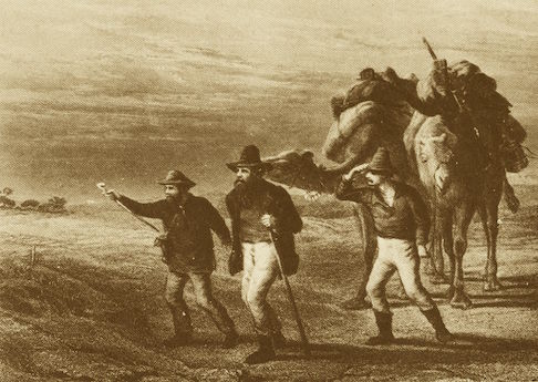 The ill-fated Burke and Wills expedition