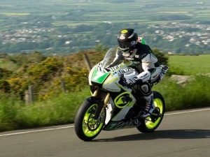 CFMoto in the isle of Man TT (Photo Phil Hawkins)