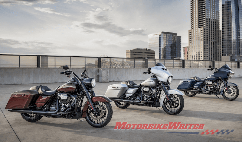 2019 Harley-Davidson CVO range