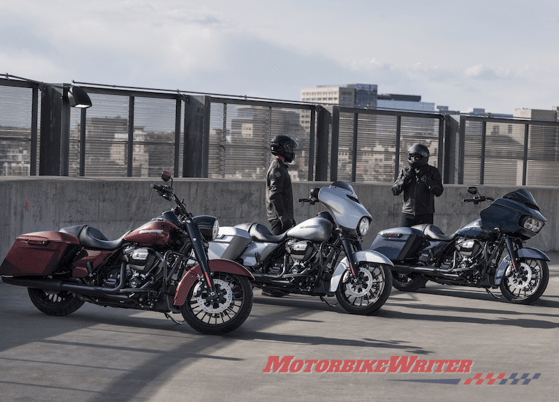 2019 Harley-Davidson CVO range