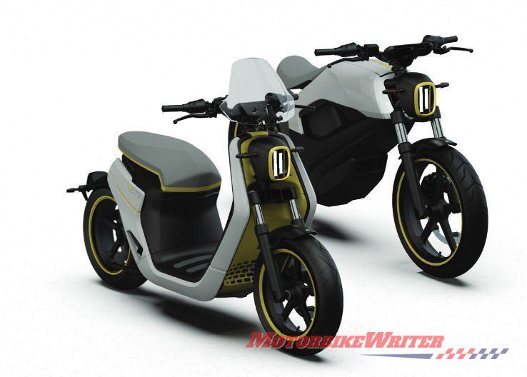 Can-Am electric bikes prototypes