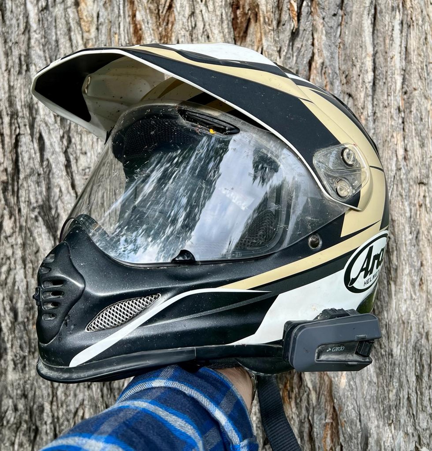 arai tour x4 cardo packtalk