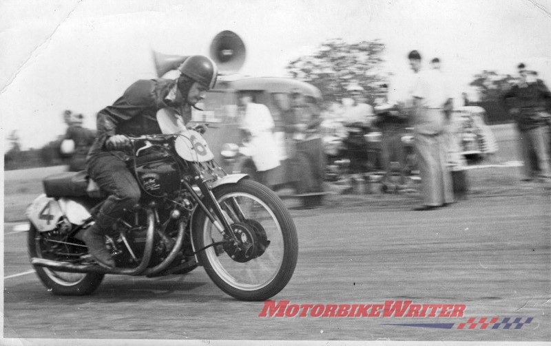 Jack Ehret's 1951 Vincent Black Lightning