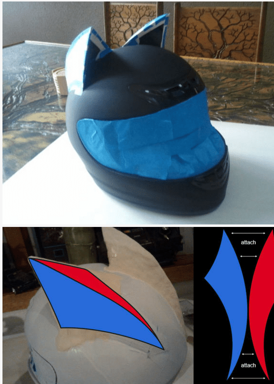 Celty Cosplay Cat Helmet Modification 2