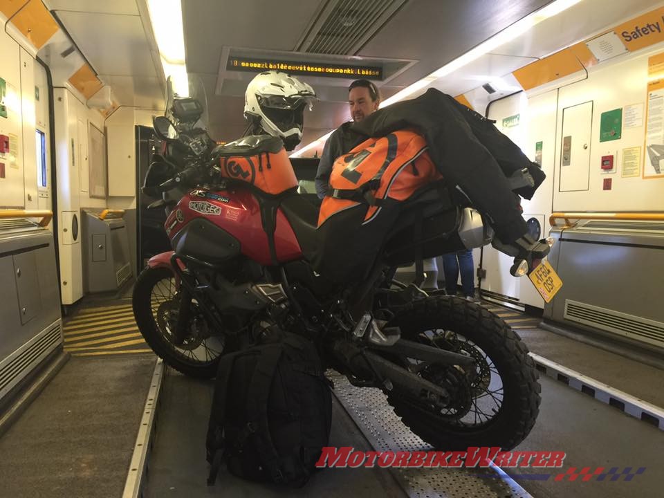 Kenn Bannister's adventure charity ride for African health sahara